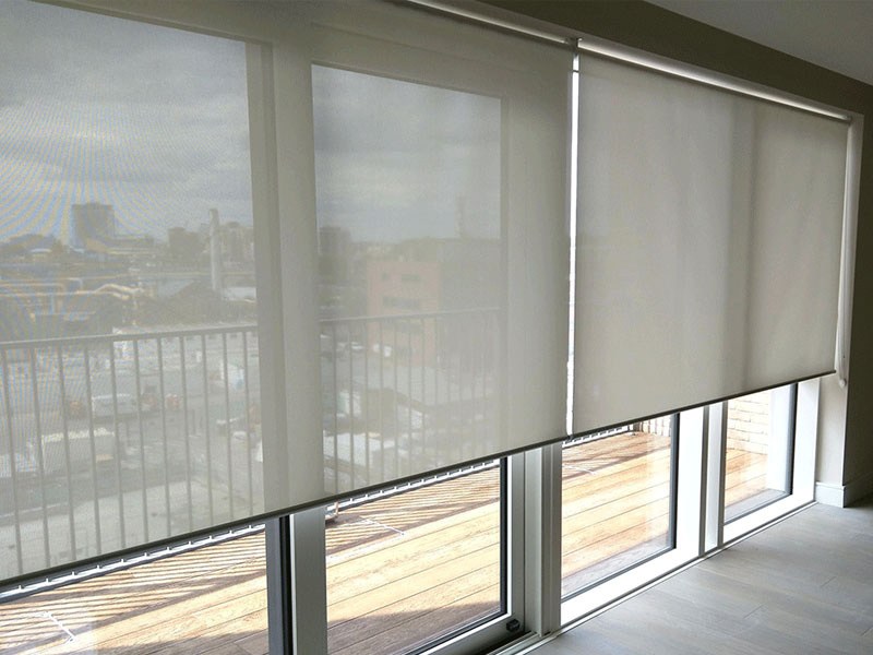 Pleated blinds motorized | Spectra Blinds