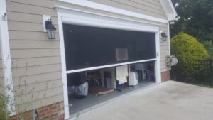 The retractable garage door screen | Spectra Blinds