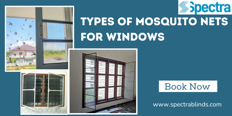 Types of mosquito nets for windows
